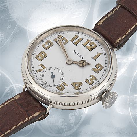 rolex trench watch ww1|1914 rolex silver ww1 watch.